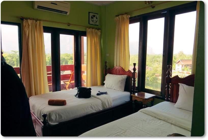 Vang Vieng Mountain View Hotel Zewnętrze zdjęcie